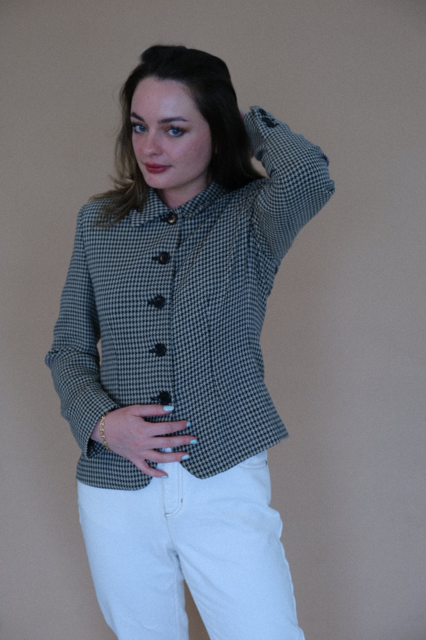 Vintage Checkered Jacket