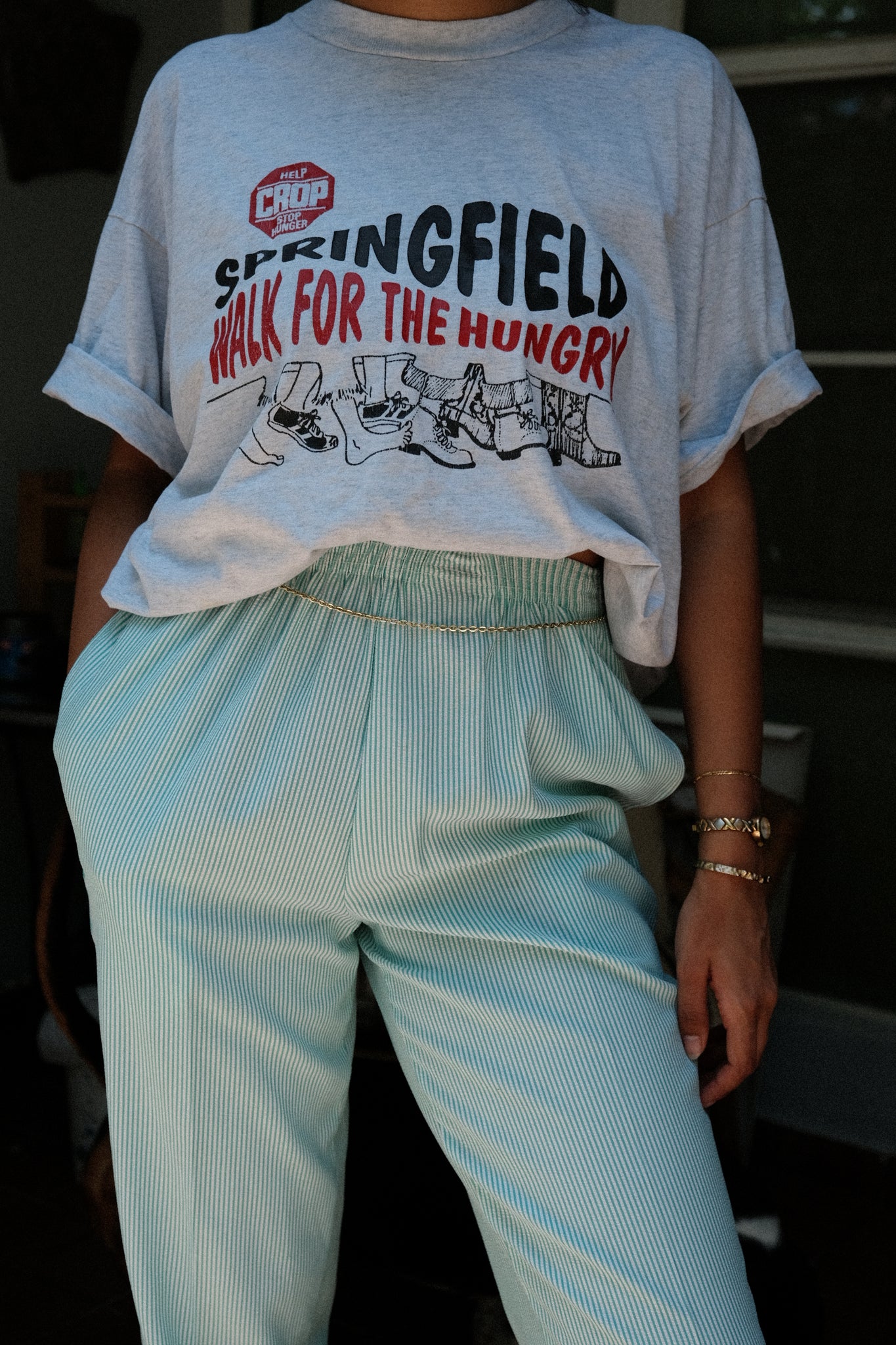 Springfield Heather Grey T-Shirt